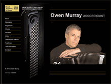 Tablet Screenshot of owenmurray.net